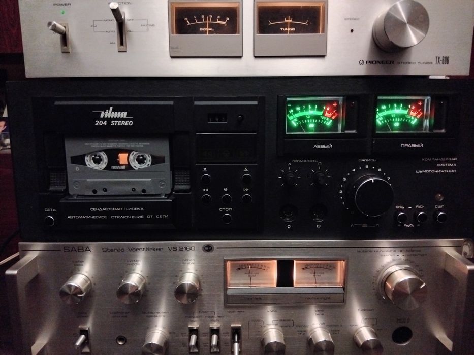 Винтажный усилитель Saba vs 2160 Германия
