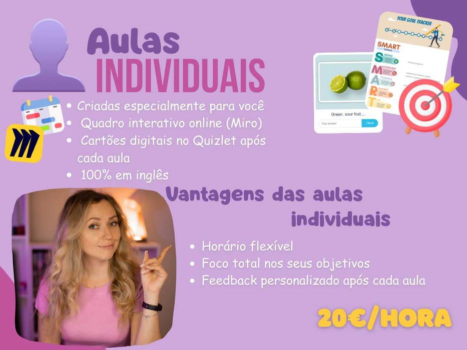 Professora de inglês | Inglês on-line | Coaching linguístico