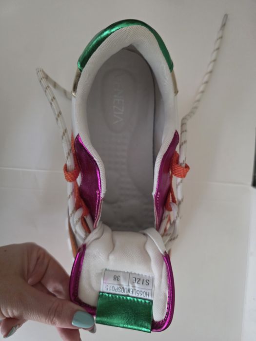Skórzane sneakersy Venezia r.38