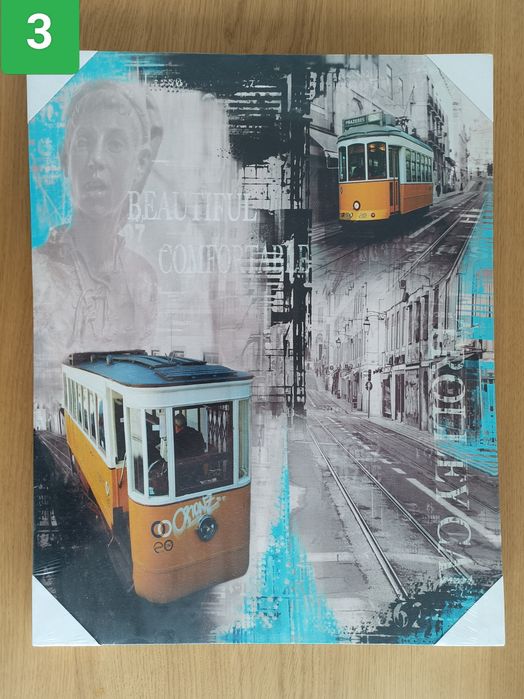 8 quadros novos e usados