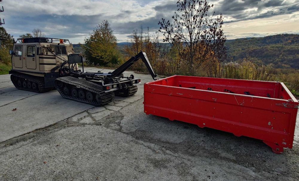 Wynajem Terenowe wozidlo Bv206 ratrak hds gąsienice HDS KIPER amfibia