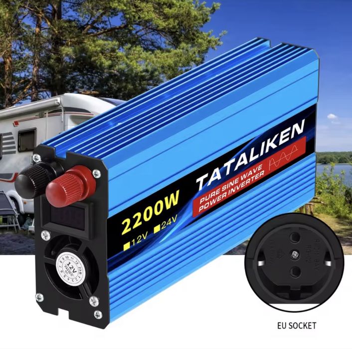 Інвектор 12v 1600w Tataliken Чиста синусоїда