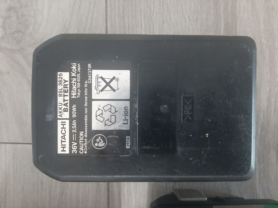 Akumulator HIKOKI Multivolt  18V/36V o pojemności 2.5Ah/5Ah. USZKODZON