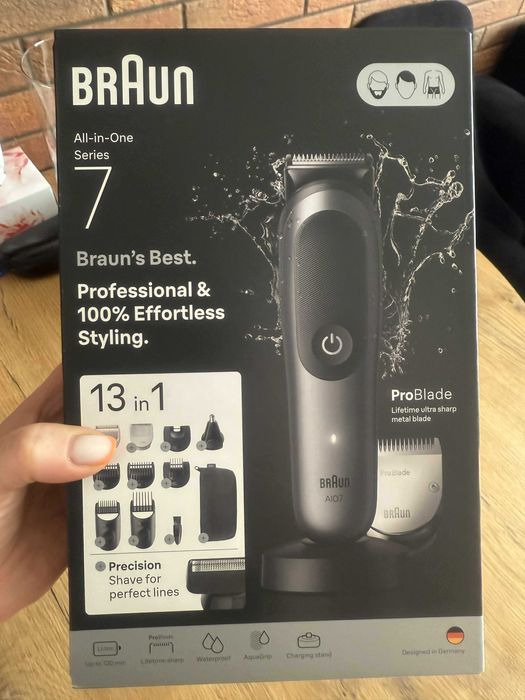 Nowa maszynka 13 w 1 Braun All-in-One Series 7