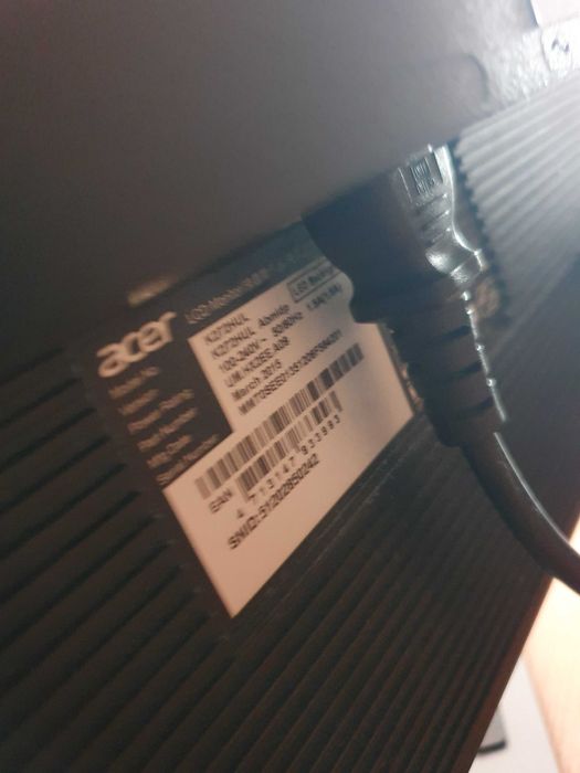 Monitor Acer 27" 2140x1440