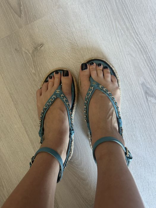 Босоніжки сандалі Chanel