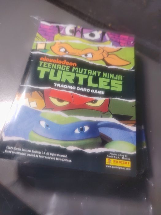 Karty Ninja Turtles. Pannini