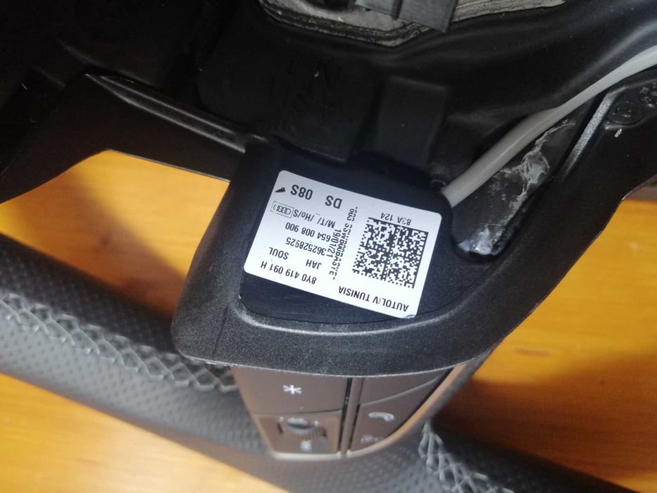 volante en pele novo audi s.line q3_q5_a3_a4_a5