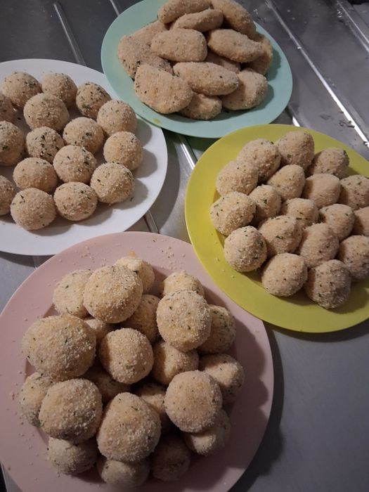 Salgados coxinhas artesanais