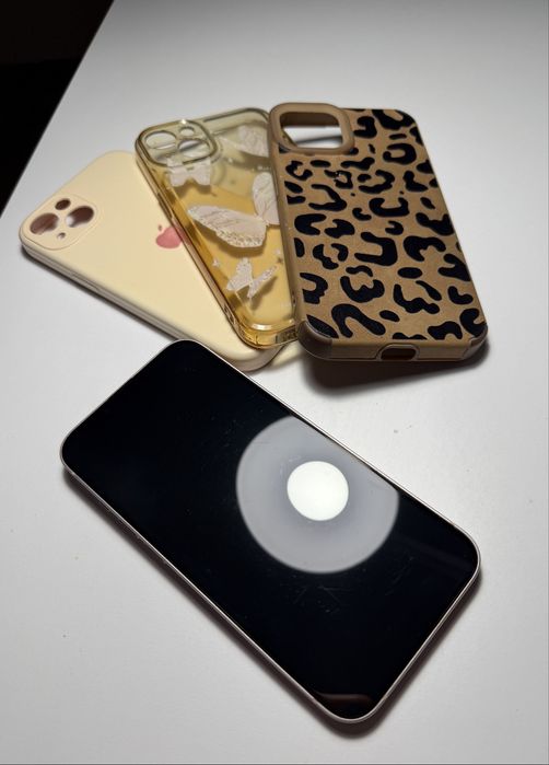 iPhone 13 Starlight 128GB + 3 чехла | Без трещин