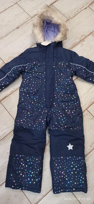 Nowy zimowy kombinezon dla dziewczynki 134/140