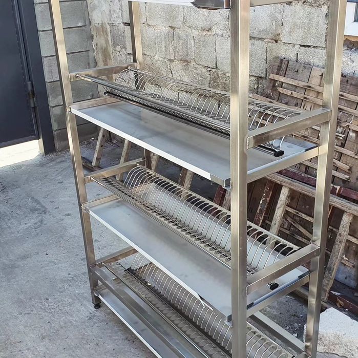 Стелаж з нержавіючої сталі. Виробник Aisidnipro.top