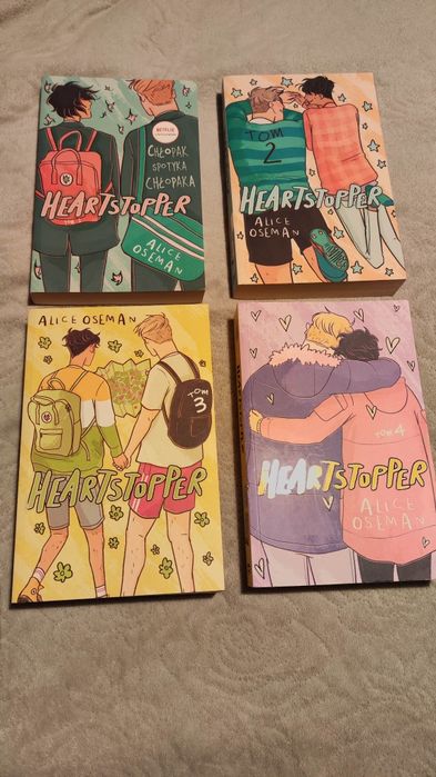Seria książek Alice Oseman "Heartstopper"