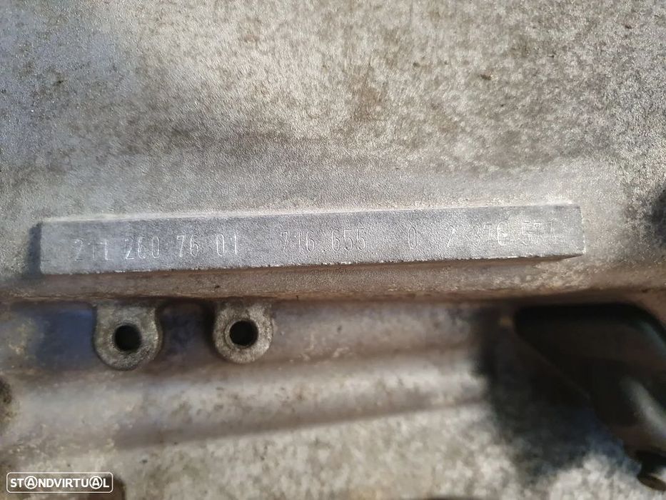Caixa de 6 velocidades  Mercedes W204 C200 C220 - 136cv REF - 716.655