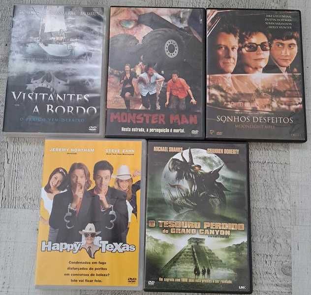 DvD Originais 3 e 5 €