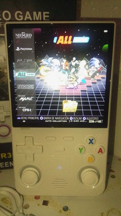 Consola Portátil Retrô R36 Ultra - Branco - Nova!!