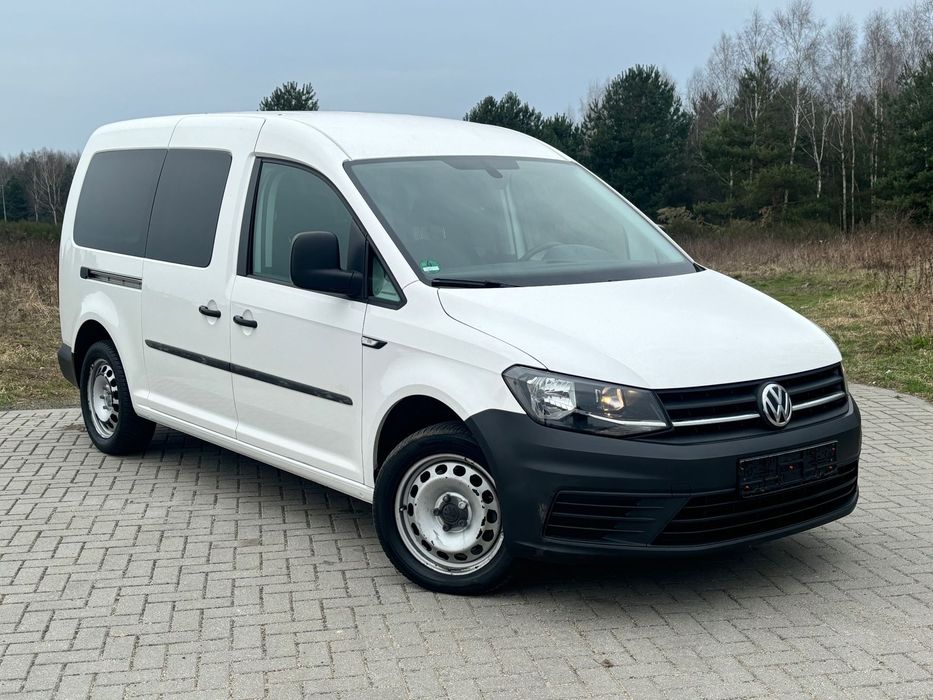 Volkswagen Caddy Klima Tempomat 7 osób Niski Przebieg