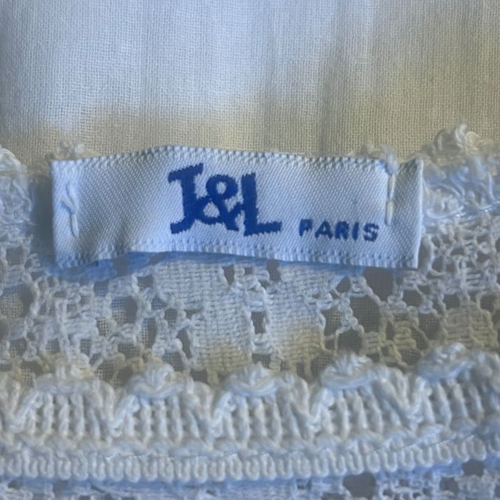 Tunika - bluzka biała J&L Paris S - M bawełna 100%