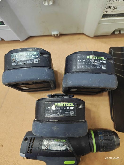 Festool T18+3. Super zestaw. Protool. Okazja