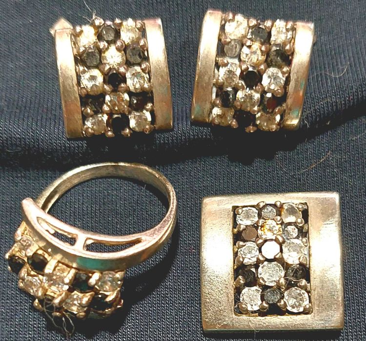 Серебряный набор украшений