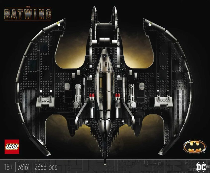LEGO DC Batman, klocki Batwing z 1989 roku, 76161