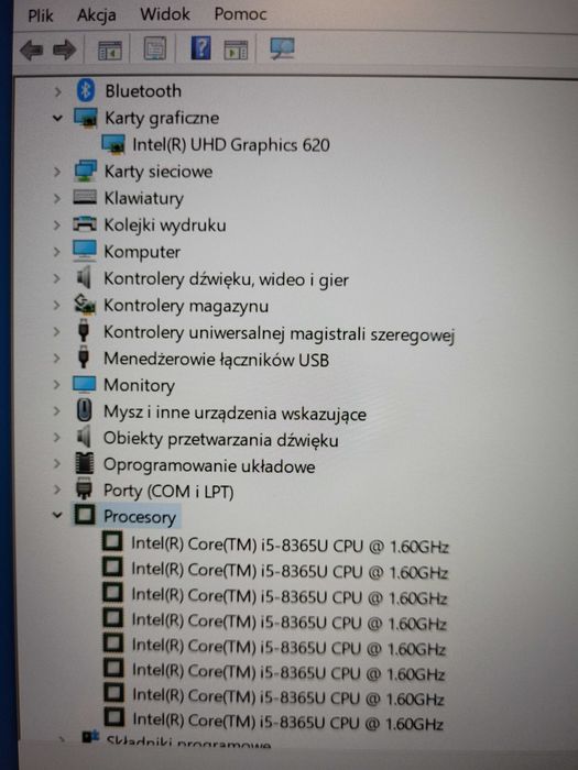 Laptop Lenovo Thinkpad T490 i5/16GB+../256GB/14"FHD_DOTYK_RRRezerwacja