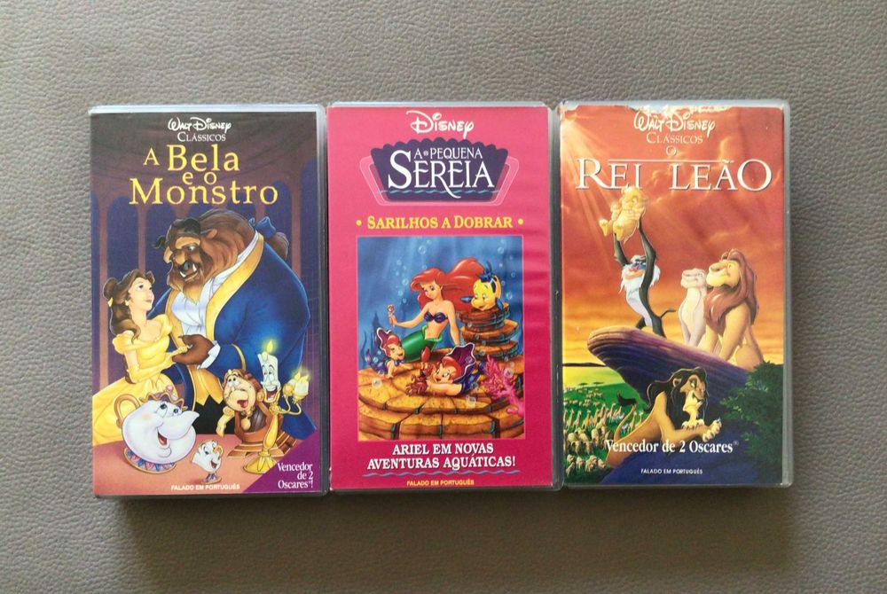 Cassetes VHS Walt Disney
