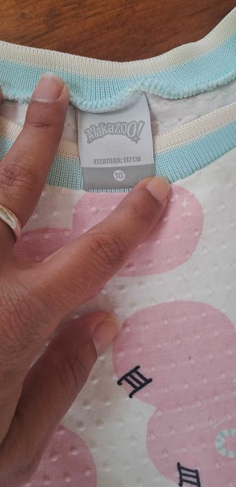 Vestido primaveril alazakoo 10 anos