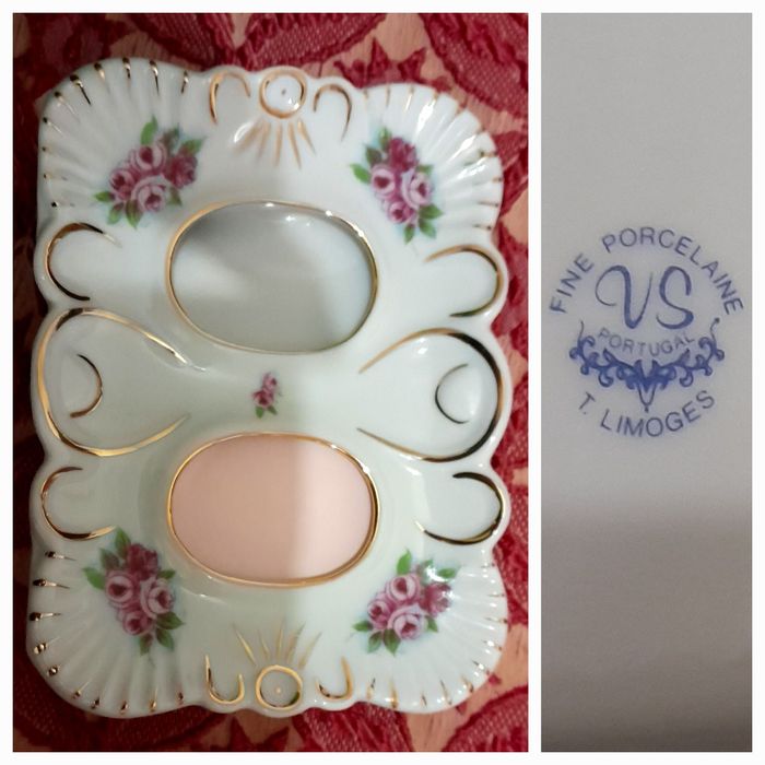 Caixinha antiga de pó de arroz