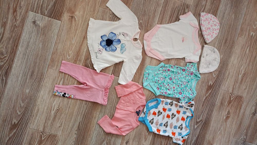 Распродажа!100грн!Новый!Комбинезон поддева rema 68-74, боди, шапочки 0