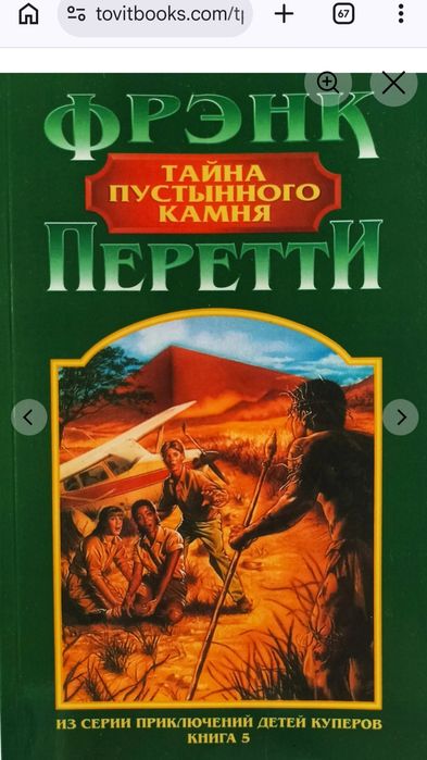 Приключения детей Куперов. Тайна пустынного камня. Фрэнк Перетти