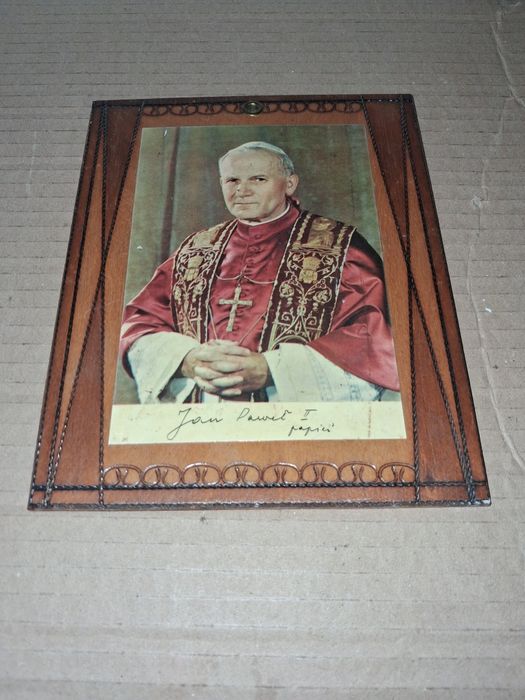 obraz papież jan paweł 2 prl