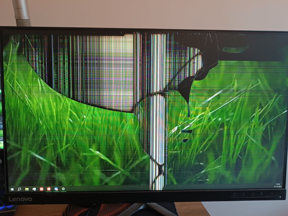Monitor Lenovo Uszkodzony