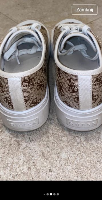 Sneakersy, trampki, guess 38