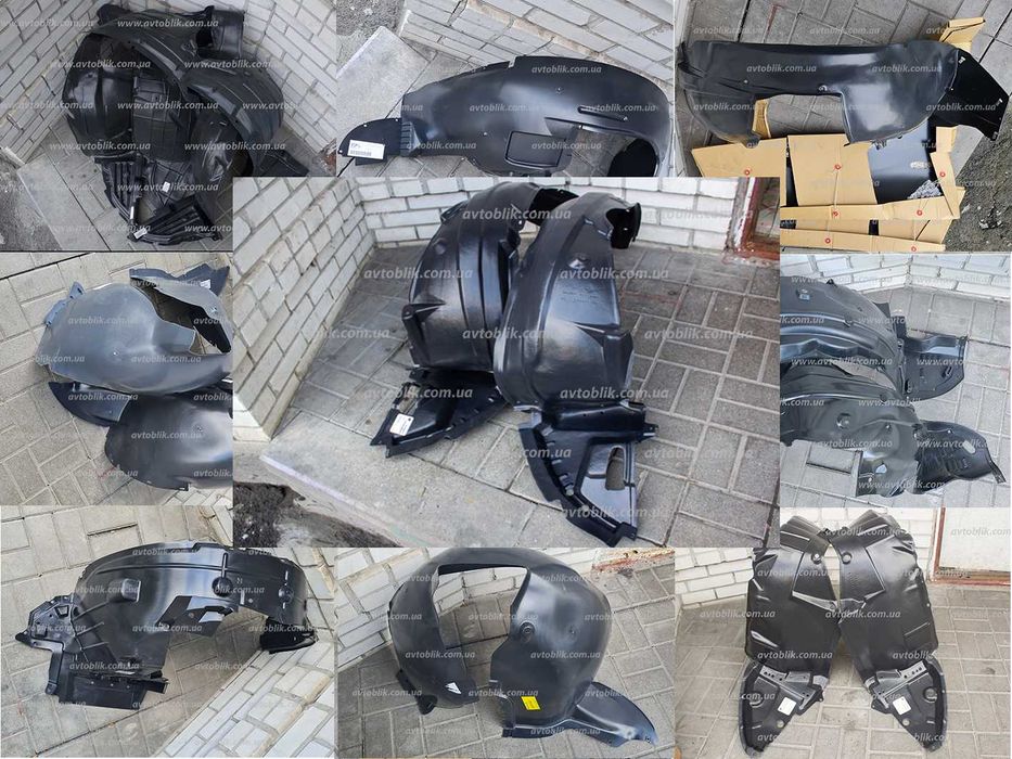 Підкрилки VW Golf, Polo, Caddy, Bora, Jetta, Passat, Touran, Tiguan T5