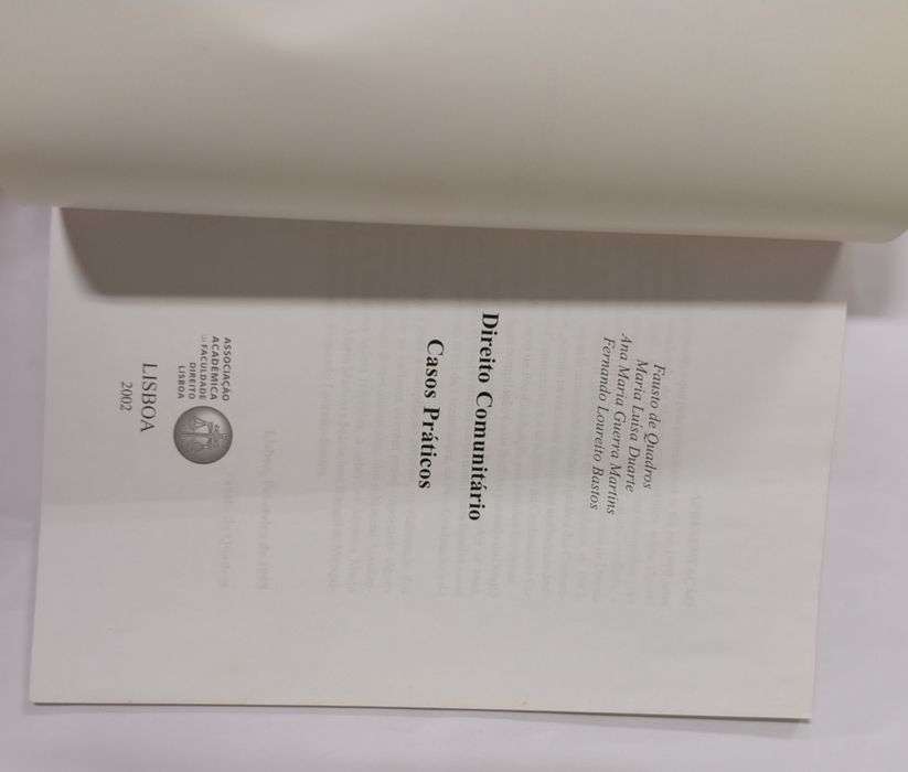 Direito Comunitário: Casos Práticos, de Fausto de Quadrose Quadr