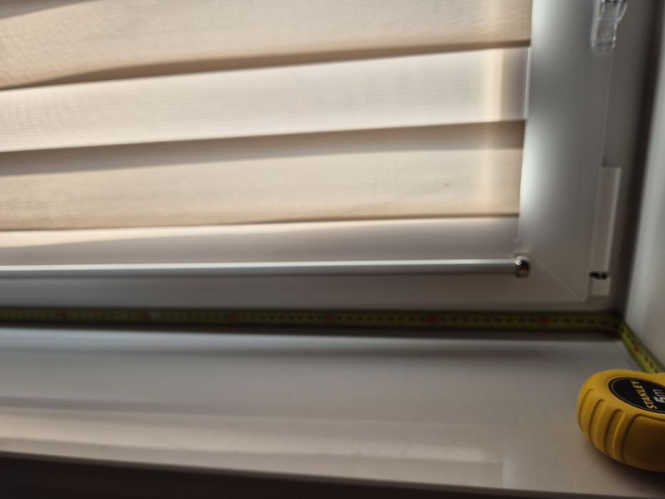 Żaluzje dzień noc beż 120 x 140cm