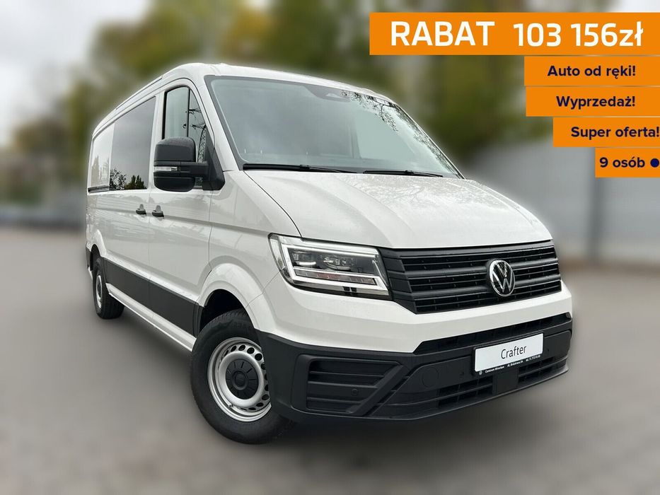 Volkswagen Crafter 35 L3H2/9 osobowy/furgon, 2.0 TD1 140 KM  35 L3H2/9 osobowy/furgon, 2.0 TD1 140 KM