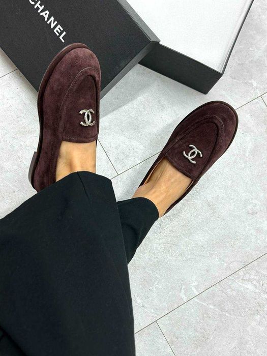 Mokasyny Chanel! Czarne i czekoladowe! Premium 36-40
