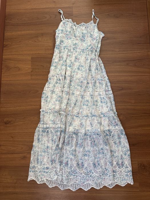 Vestido longo floral