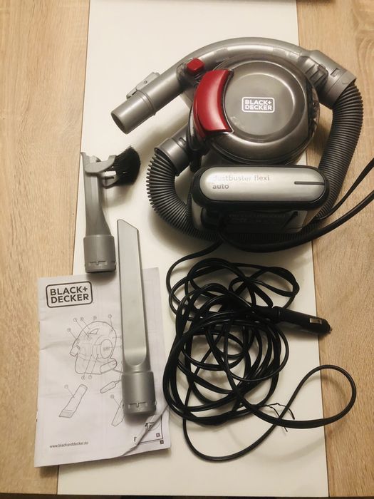 Adpirador Black + Decker de 12v para carro
