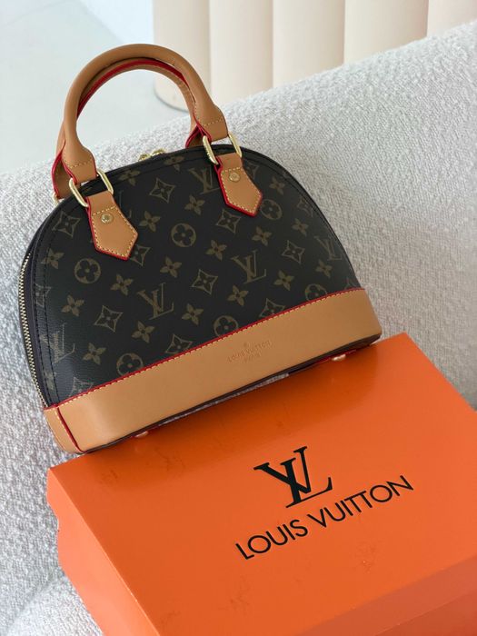 Женская сумка Louis Vuitton Alma BB через плече Луи Виттон Альма