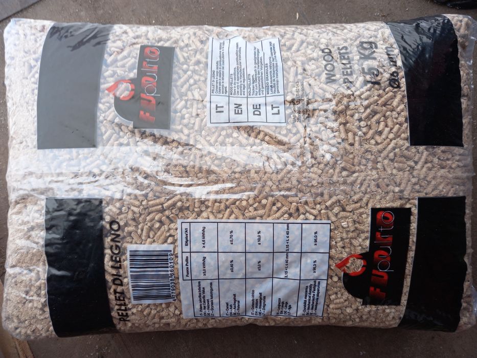 Pellet drzewny pulito