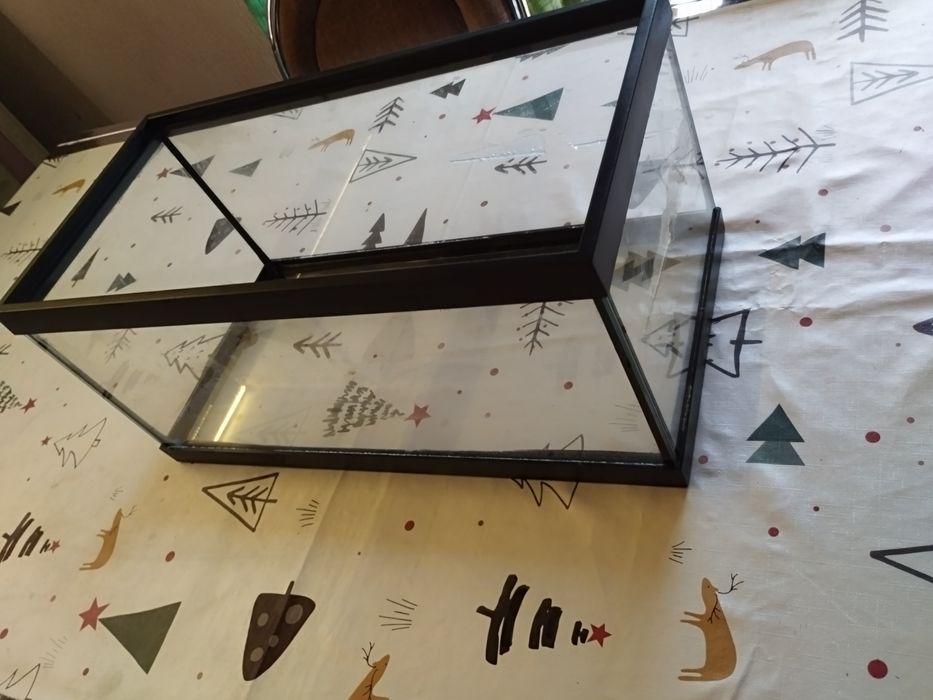 Aquário/terrário como novo
41cmx20cmx20cm