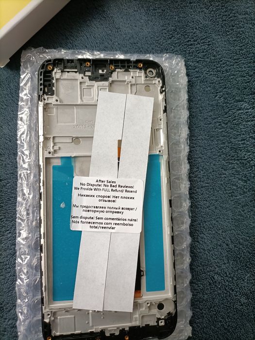 Дисплей з рамкою lg k61 новий
