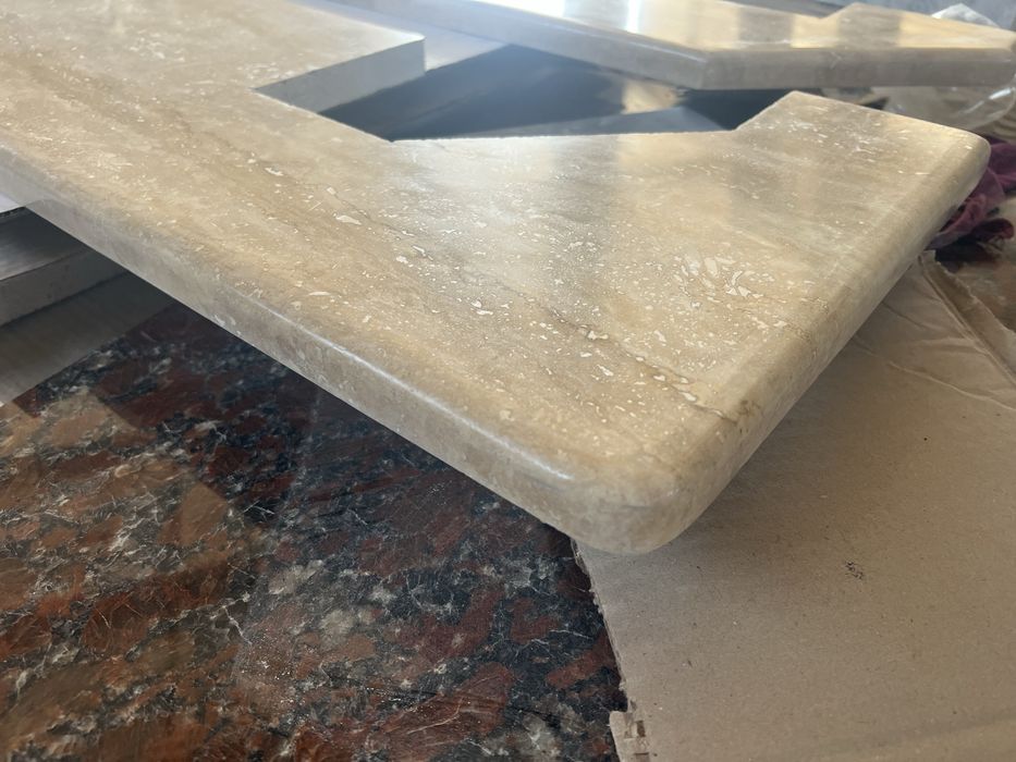 Мармур, Травертин, Граніт, Сходи, Підвіконня, Стільниці,Доставка