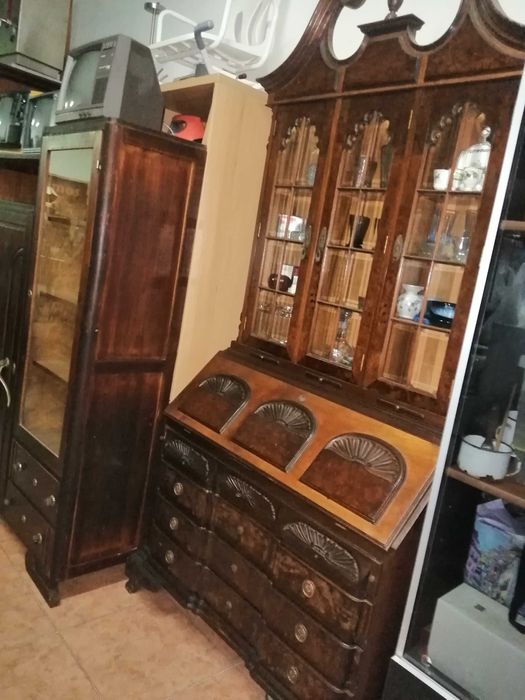 Móvel papeleira estilo inglês