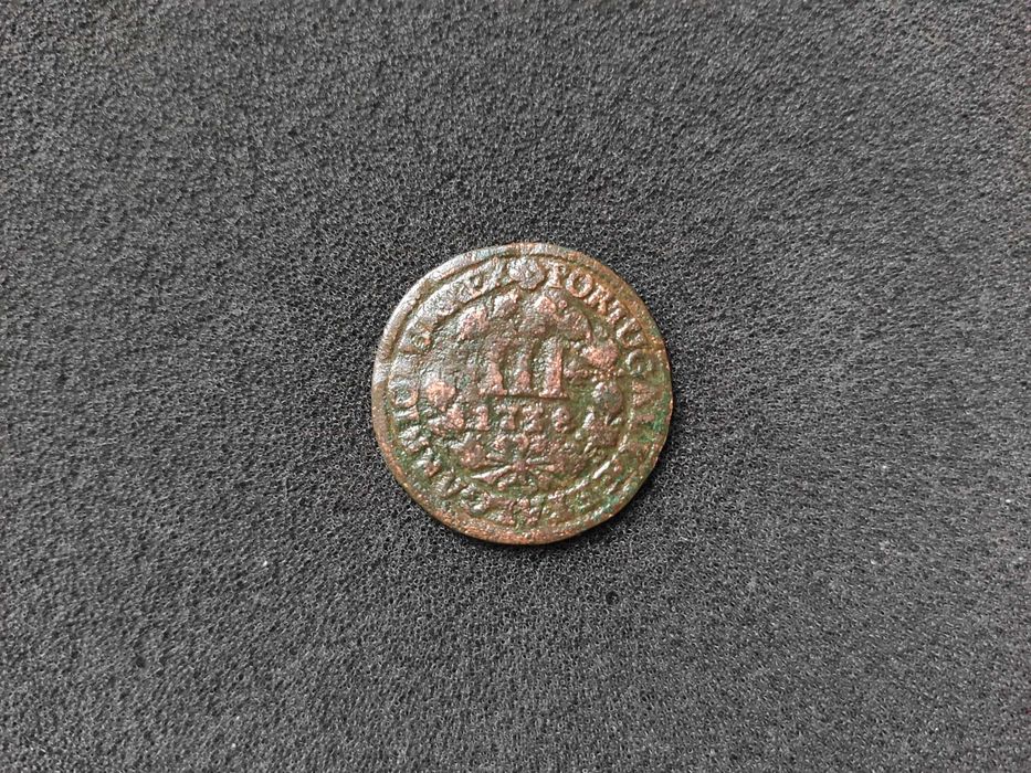 Moeda III Reis 1738