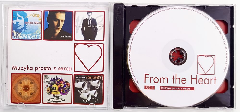 Music From The Heart 2CD 2006r Goya Rob Thomas  Makowiecki Band SOFA