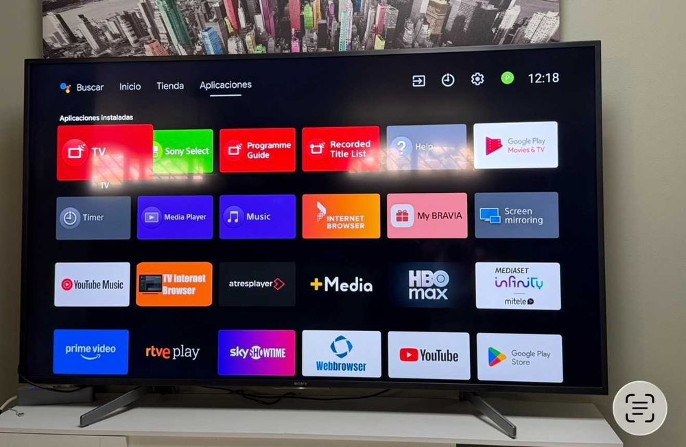 Sony Bravia 4K 65 polegadas — Android TV (Sem marcas ou píxeis mortos)
